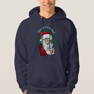 Tomte med Westie Hoodie