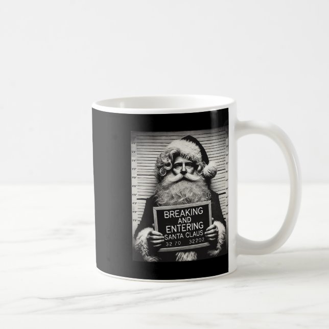 Tomte Muggshot Rolig Jul Tomte Jul  Kaffemugg (Höger)