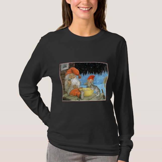 Tomte Nisse, aka jultomten Tee (Framsida)