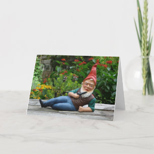 Tomte Nisse, aka Santa Clause Helgkort