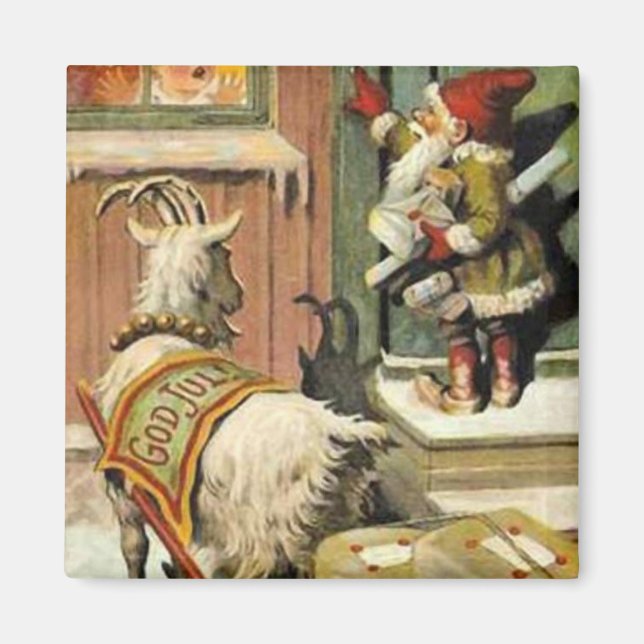 Tomte Nisse, alias Jultomten Magnet (Framsidan)