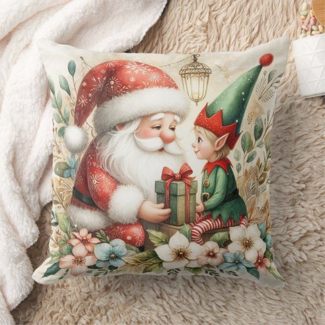 Tomte Och Alv 5 Kudde (Filt)