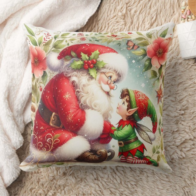 Tomte och Alv 6 Kudde (Filt)