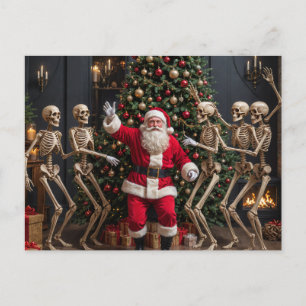 Tomte och de danska skeletten vykort