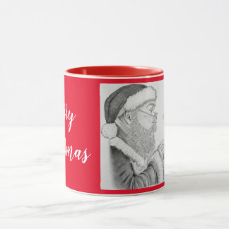 Tomte och ekorre mugg