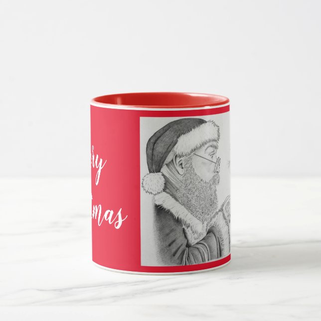 Tomte och ekorre mugg (Center)