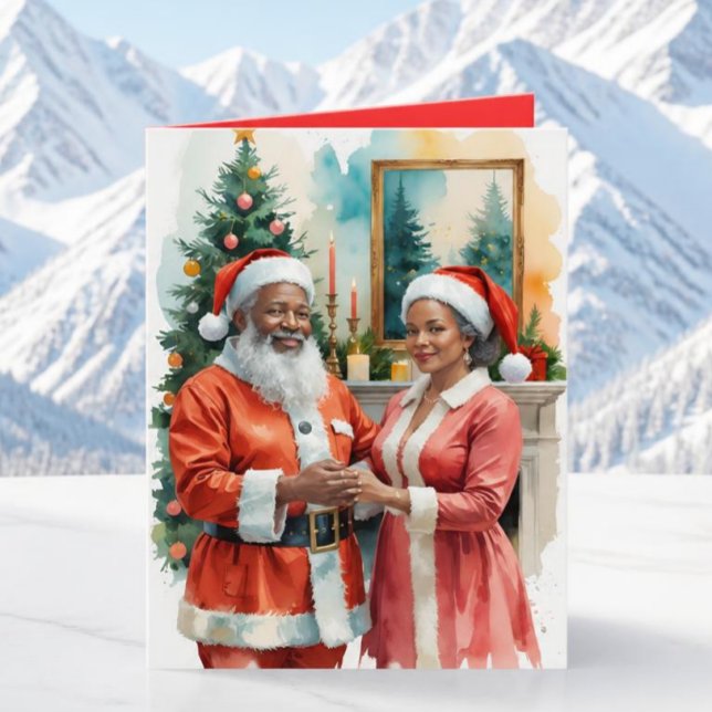 Tomte och fru Tomte julkort Kort (Skapare uppladdad)