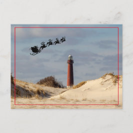 Tomte över Barnegat Lighthouse Vykort
