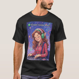Tomte på däcket – Högtidernas beats, män T Shirt