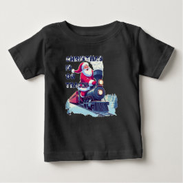 Tomte på tåg t shirt