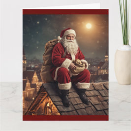 Tomte på taket kort