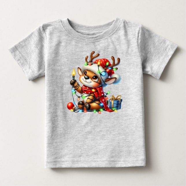 Tomte på väg t shirt (Framsida)