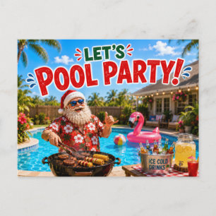 Tomte Pool Julfest Inbjudan