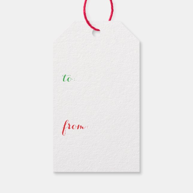 Tomte  presentetikett (Baksidan)