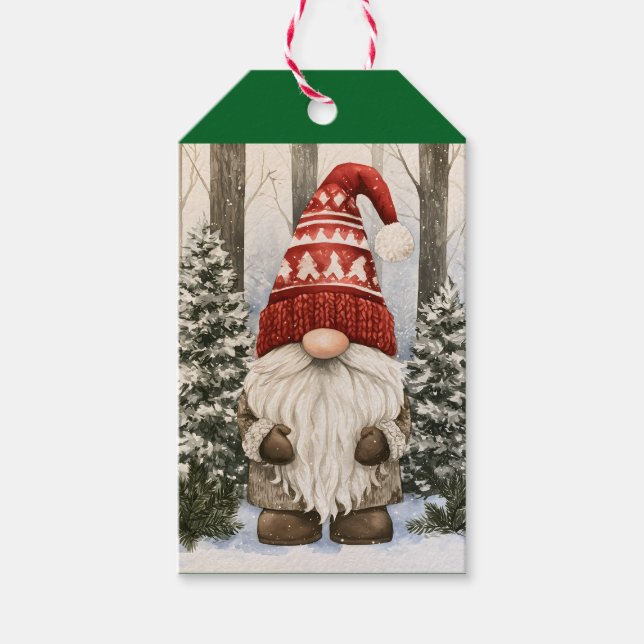 Tomte Presentetikett (Framsidan)