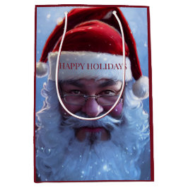 Tomte presentförpackning mediumstorlek