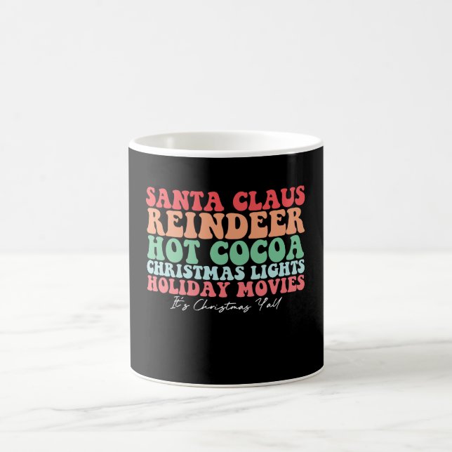 Tomte Ren Varm Kakao Julbelysning Kaffemugg (Center)