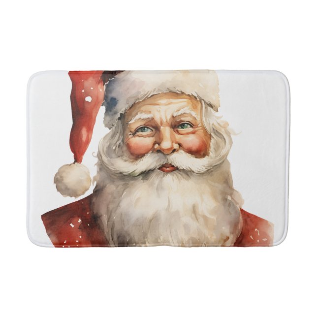 Tomte Retro jul Badrumsmatta (Framsidan)