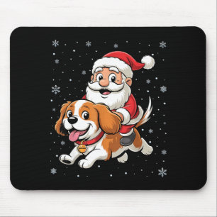 Tomte ridande Cavalier King Charles Spaniel D Musmatta
