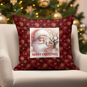Tomte Rudolf Festiv Semester Kasta Kudde