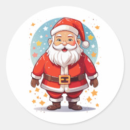 Tomte Runt Klistermärke