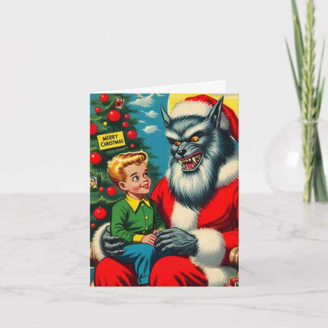 Tomte, så stora ögon du har kort (Framsida)