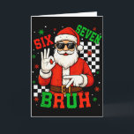 Tomte säger sex sju 6 7 Gen Z Alpha Meme Bruh Jul Kort<br><div class="desc">Tomte säger sex sju 6 7 Gen Z Alpha Meme Bruh Jul</div>