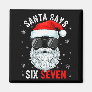 Tomte säger sex sju jul pojkar män rolig meme magnet