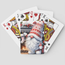 Tomte-Santa spelkort