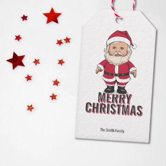 Tomte - Santon leksaksdocka jul Presentetikett
