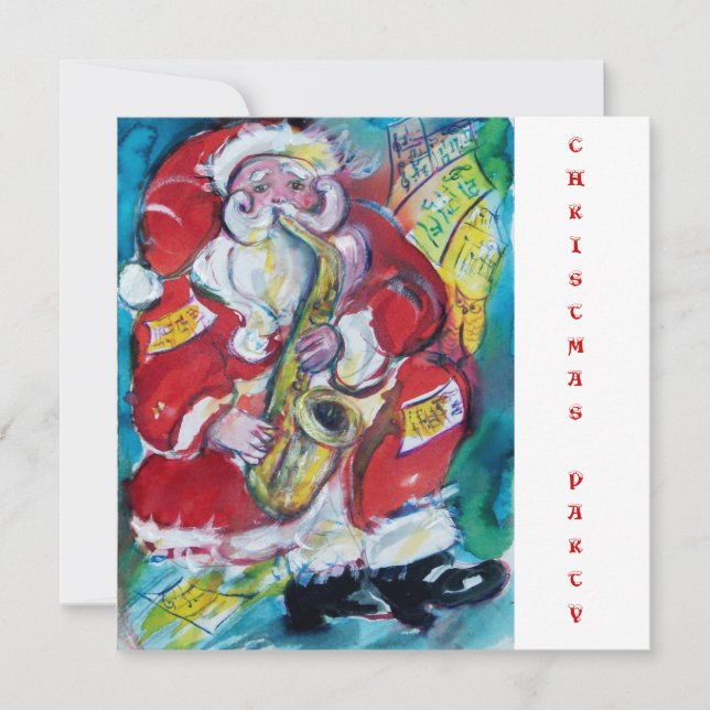 TOMTE & SAX, JULFIRANDE INBJUDNINGAR (Framsida)