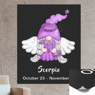 Tomte Skorpion Astrologi tecken Ängel 40 x 50 Affi Poster
