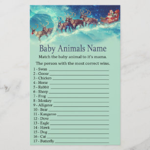 Tomte Släd Jul Bebis Djur Namn Lek