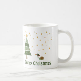 Tomte Snigel Julscene Kaffemugg