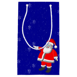 Tomte snöpresentpåse