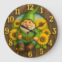 Tomte Sol Elf Trädgårdsur