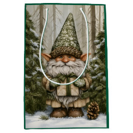 Tomte som ger presenter