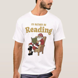 Tomte som läser t shirt