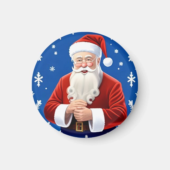 Tomte som ler magnet (Framsidan)