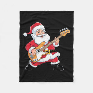 Tomte som spelar en B-gitarr jul jul Fleecefilt