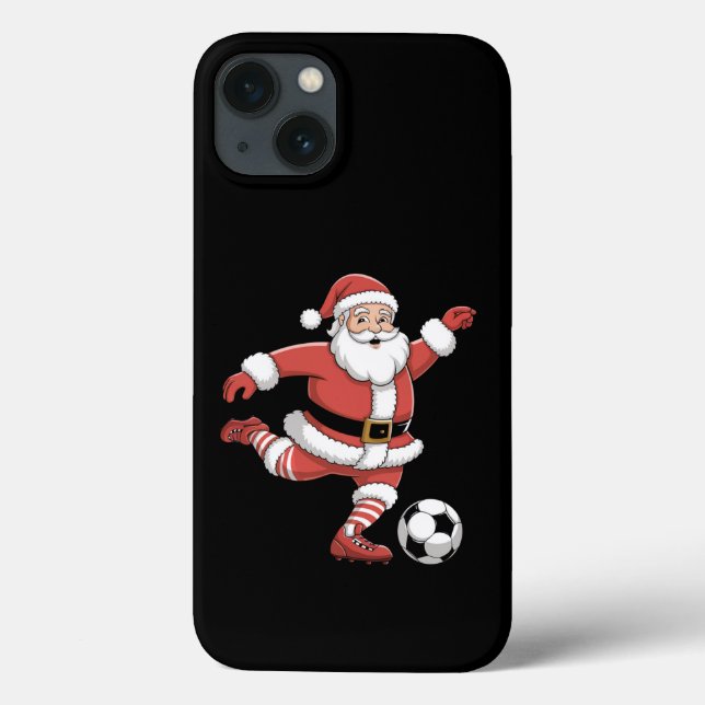 Tomte spelar fotboll jul sport (Baksida)