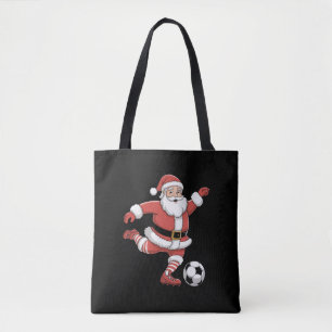 Tomte spelar fotboll jul sport tygkasse