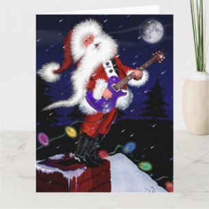 Tomte spelar gitarr kort