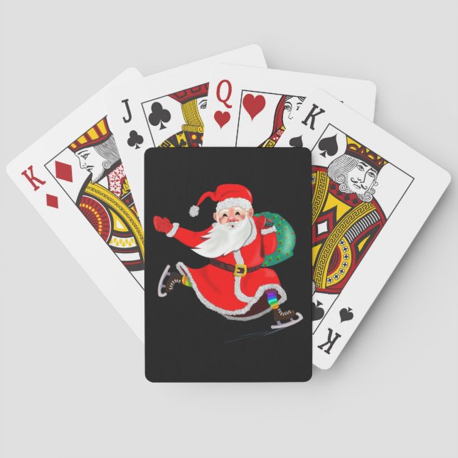 Tomte spelkort (Baksidan)