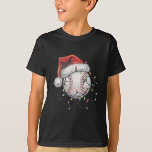 Tomte Sport Jul Basebollspelare T Shirt