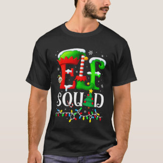 Tomte Squad Jul Familj Matchande Pyjamas Tomte Bo T Shirt