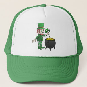 Tomte St. Patricks dag Keps