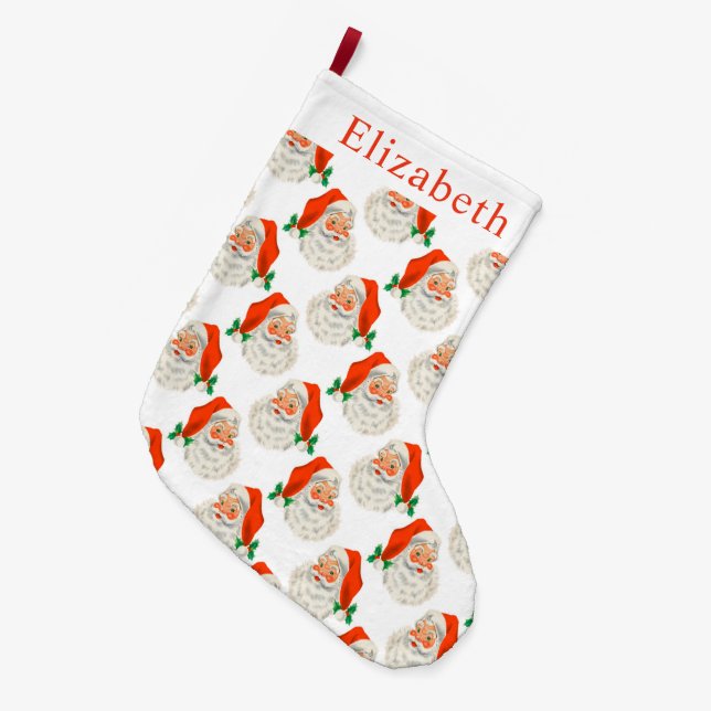 Tomte Stor Julstrumpa (Framsidan (Hängande))
