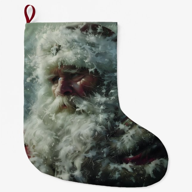 Tomte Stor Julstrumpa (Framsidan)
