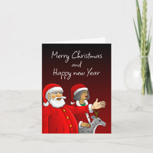 Tomte, Tomte-Mormor och Rudolf ren Helgkort